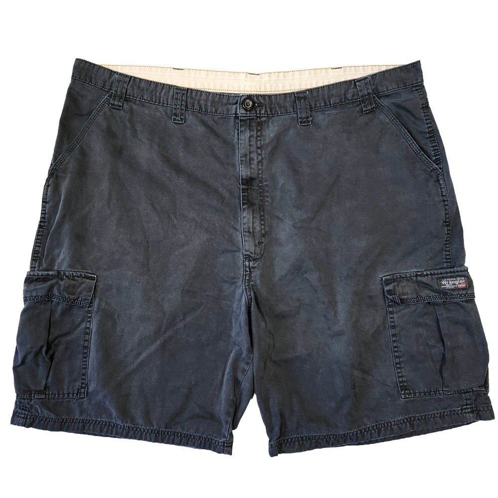 Wrangler Carpenter Shorts Mens 44‎ Back Cargo Utility Workwear Punk Streetwear